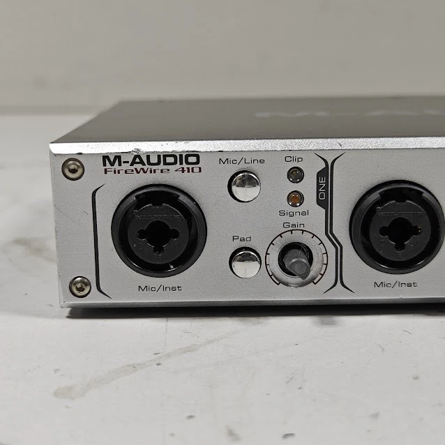 M-Audio FireWire 410 audio Interface - Untested, No Cable - Image 2 of 4
