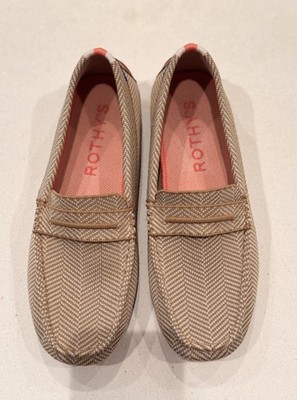 Rothy s The Driver Latte Slip-On Loafers Driving Shoes Flats US Size 10
