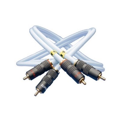 Supra Cables RCA Cinchkabel EFF - IX Audio mit PPX Stecker 1,0 m