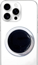 Magnetic Phone Handle Compatible with Phones, Foldable Phone Grip Stand for Smar