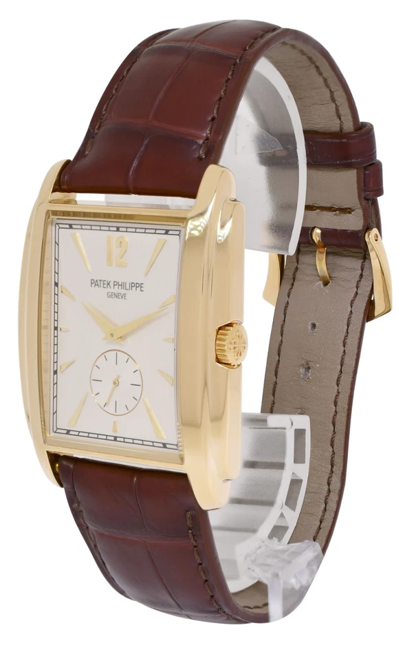 Patek Philippe 5124 Gondolo 18k Yellow Gold Mens Manual Watch 5124J - Image 3 of 4