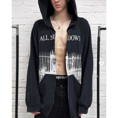 Raf Simons Archive Redux AW05 ''All Shadows'' Hoodie Grail Gothic Runway Piece