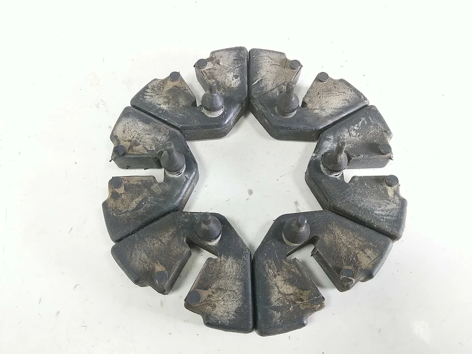 07 Hyosung GV 250 Aquila Rueda Trasera Cush Drive Piñón Buje Cauchos CANTIDAD 6 INV Foto 4 de 4