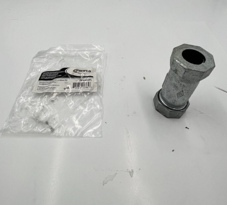 (QTY 5) ProFlo Coupling PFXGCCFL 3/4 in. Compression Galvanized Malleable Iron