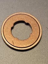 1XNEW GENUINE KOMATSU DIESEL INJECTOR WASHER BOTTOM COPPER SEAL 6754113130