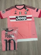 POGBA 10 Juventus Trasfert version shirt - Champions Legue - 2015/2016 season