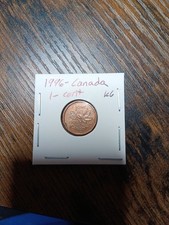 1996 Canada 1-Cent Coin
