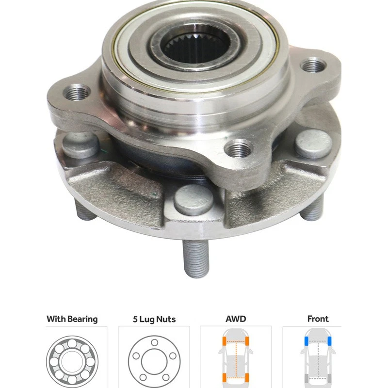 Buje de rueda TrueDrive para Mitsubishi 3000GT Lancer Dodge Stealth 1991-2006 Foto 2 de 4