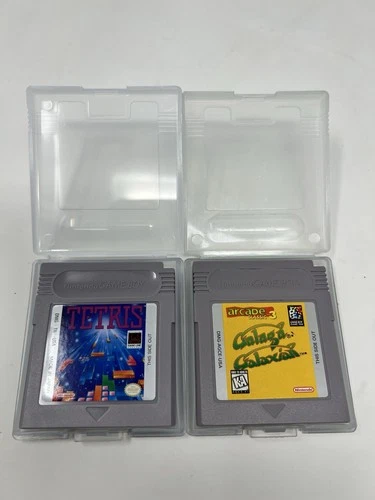 Tetris And Galaga & Galaxian Nintendo Game Boy, 1995 Arcade Classic 3 Authentic