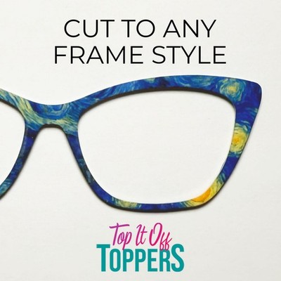 Van Gogh Starry Night Eyewear Topper - Available in Any Pair Compatible Frame