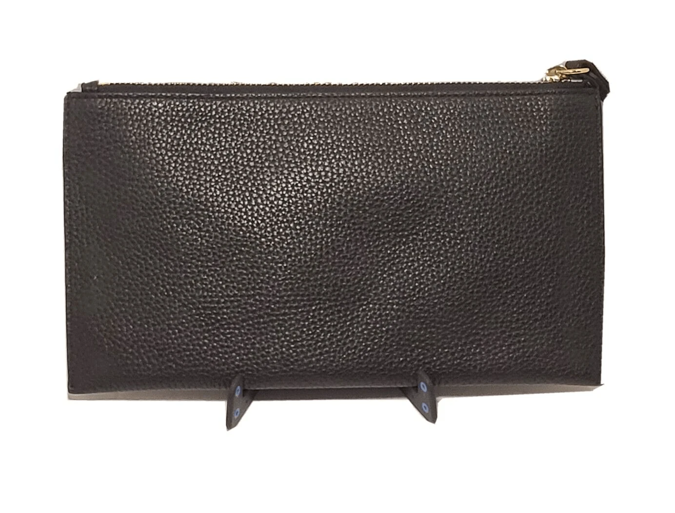 MICHAEL Portafoglio da polso Michael Kors MK Fulton in pelle con cerniera oro nero