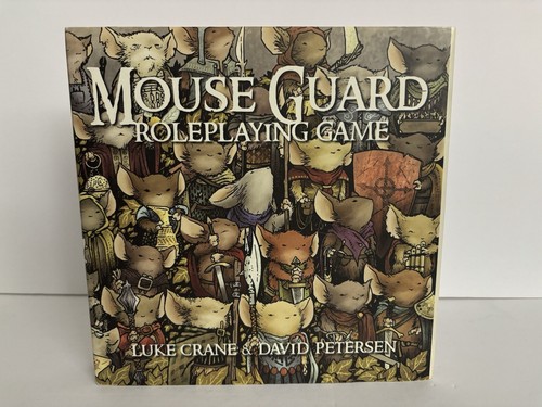 Mouse Guard Role Playing Game RPG Hardcover DJ 1st Ed 1st Printing Burning Wheel