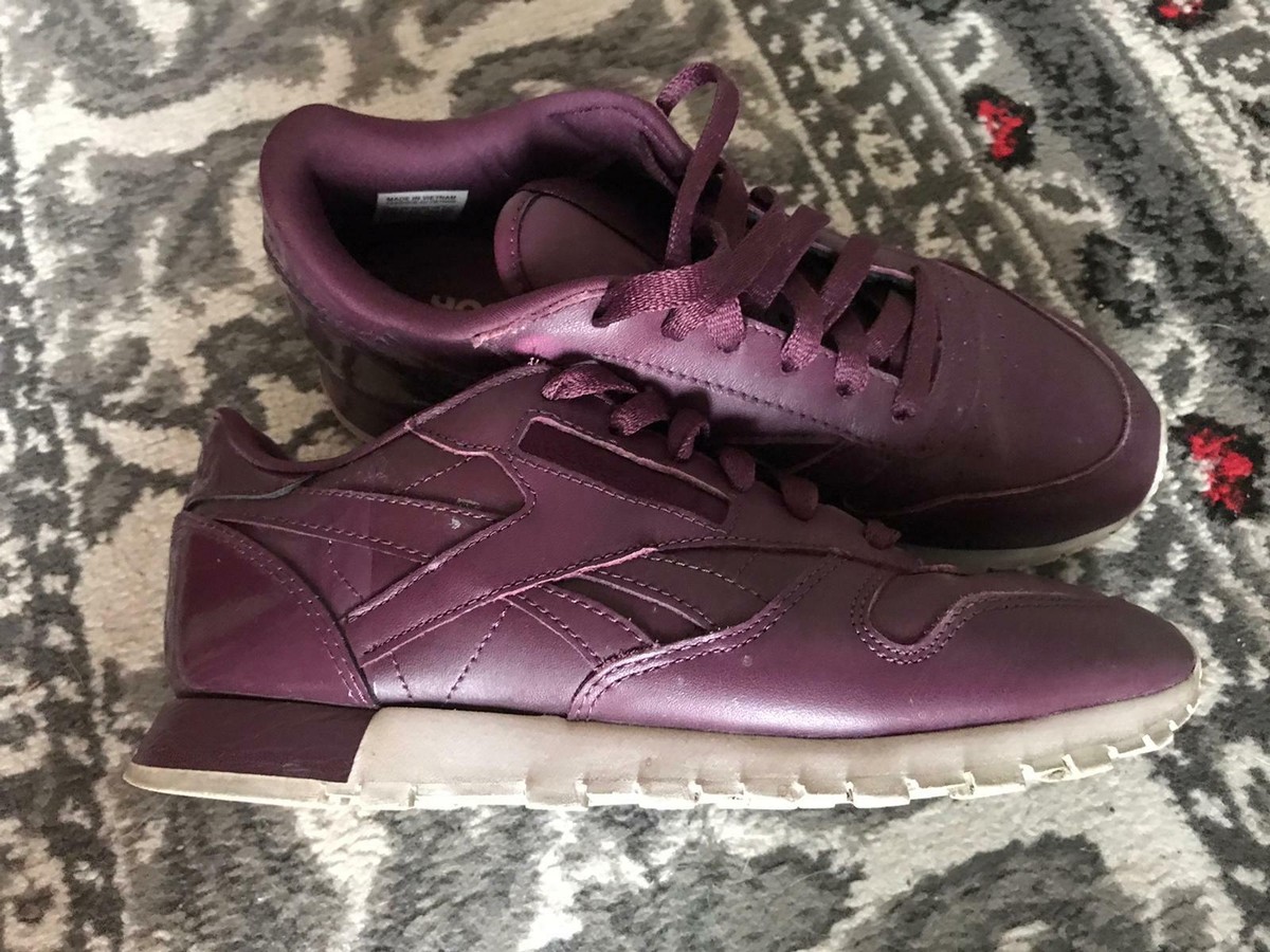 Purple Reebok Classic Damen Lila Damen REEBOK Classic Sneaker Gr