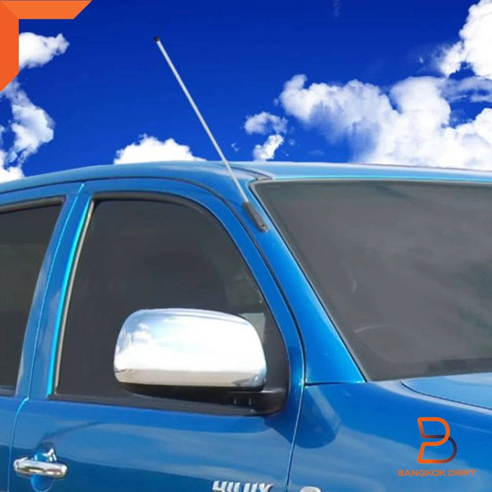 AM FM Side Aerial Pillar Mast Antenna for Toyota Hilux Vigo 05-11 MK6 Fortuner - Image 3 of 4
