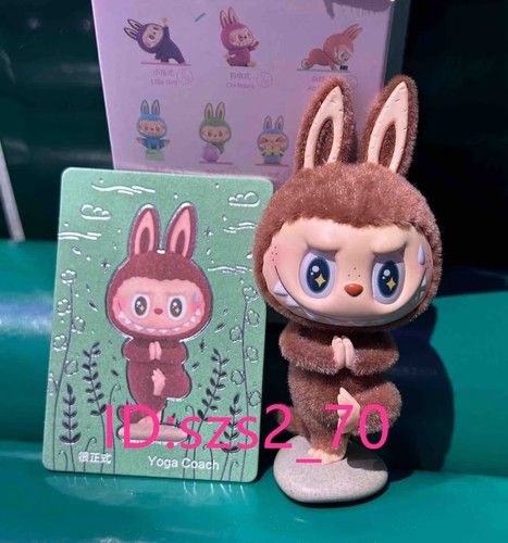 POP MART The Monsters Lazy Yoga Blind Box Confirmed Figure Cute Toy Gift - Picture 14 of 16