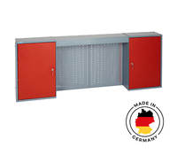 HäNgeschrank Lochwand 160Cm4BöDen Werkzeugschrank Werkstattschrank Metallschrank