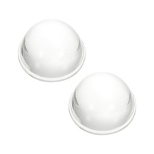 Diameter 38mm Flat Convex Lens, 2 Pcs Height 15mm Optical Lens, 2.2mm