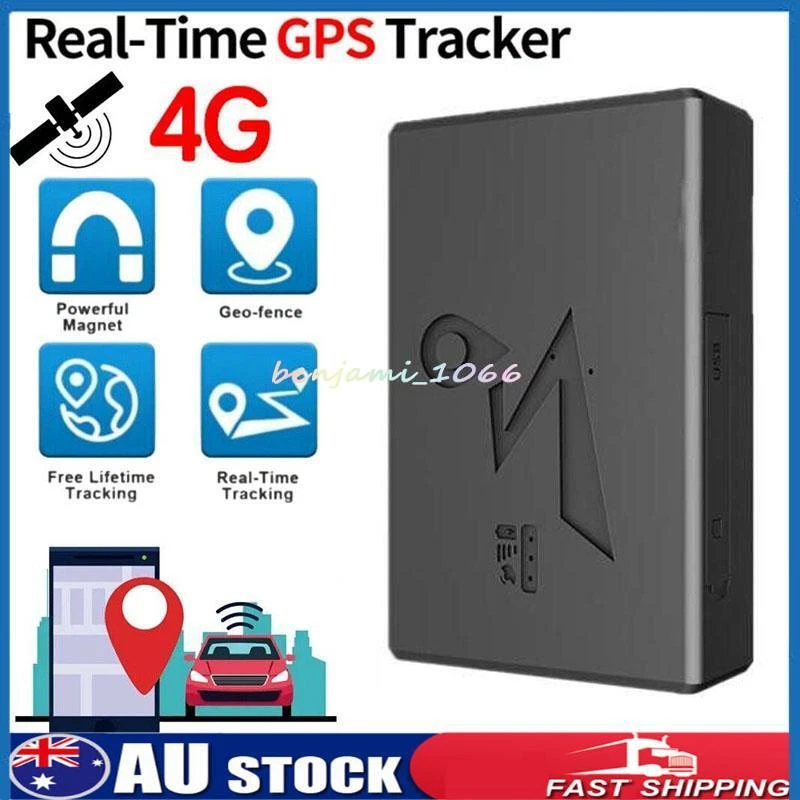 2G 4G Tracker Magnetic Alarms Real-Time Live Tracking Vehicle Car GSM Tracker