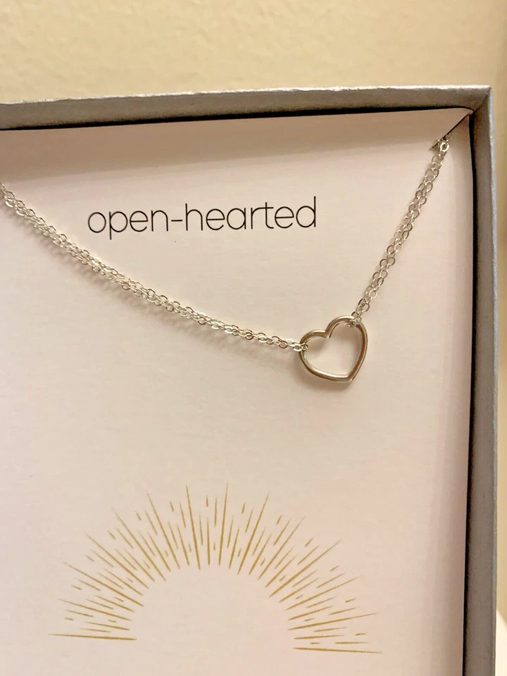 Collar Disney Dogeared corazón cadena plata niña regalo cumpleaños vacaciones🌈 - Foto 3 de 4