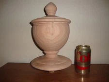 WOOD FINIAL UNFINISHED FOR NEWEL POST FINIAL OR CAP  Finial #95