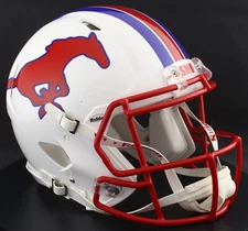 SMU MUSTANGS NCAA Riddell Speed Full Size REPLICA Football Helmet