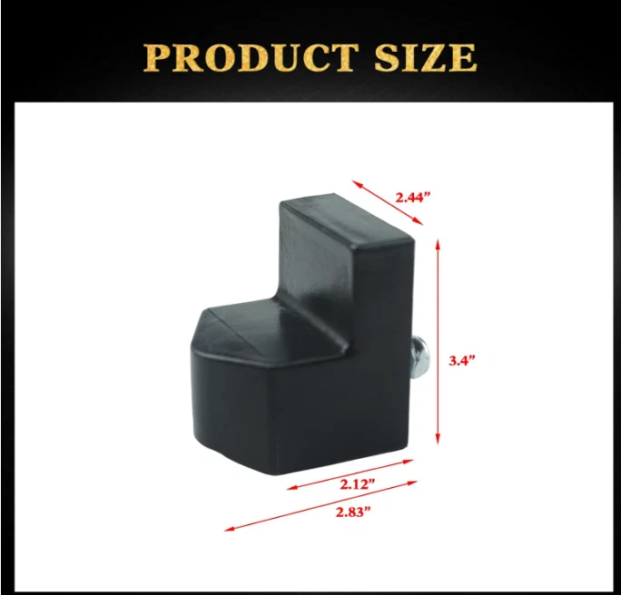 Paradas de tope inferiores de kryptonita para Chevrolet/GMC 1500HD/2500HD/3500HD 2001-2010 EE. UU. Foto 4 de 4