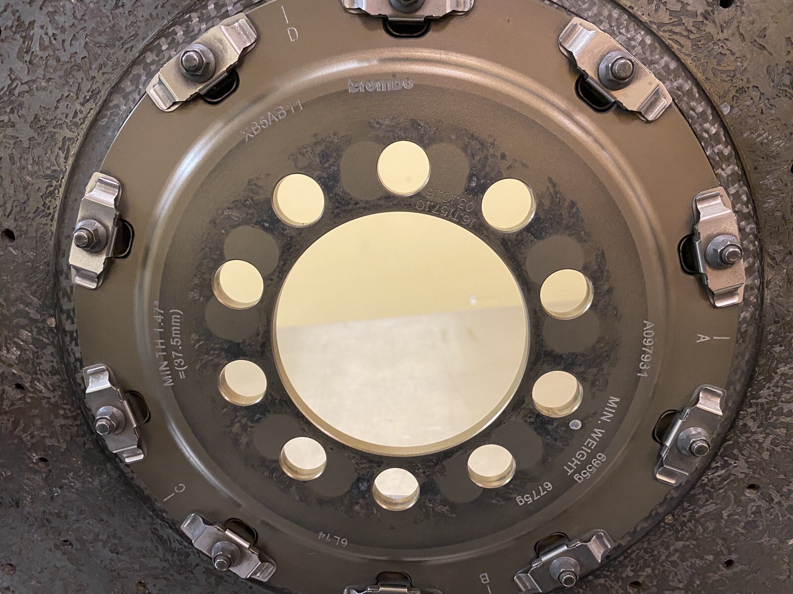 OEM Ferrari 488 Challenge Carbon Ceramic Brake Disc