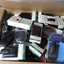 31 X Official BlackBerry Swivel Holsters Pouch Battery Chargers mixed lot RIM