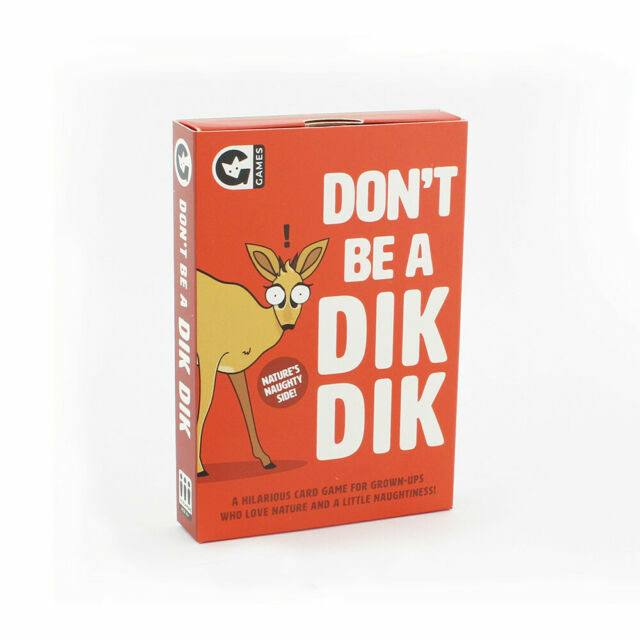 Ginger Fox Don't Be a Dik Dik Card Game