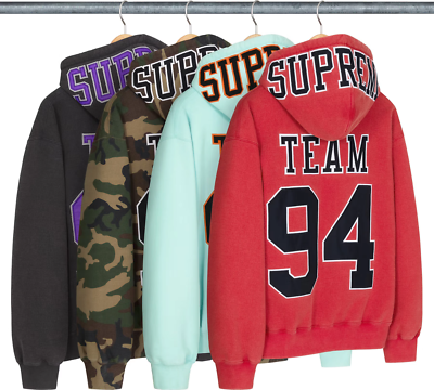Supreme Team 94 Hooded Sweatshirt 4colors SS25 | eBay