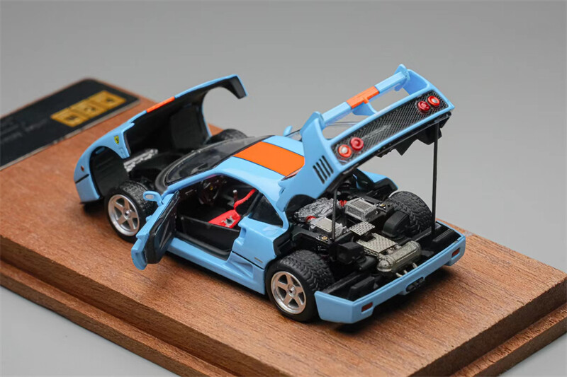 ミニカー PGM Ferrari F40 Gulf 1/64 Amazon | 1/64 PGM Ferrari F40 LM Gulf ガルフカラー フル開閉