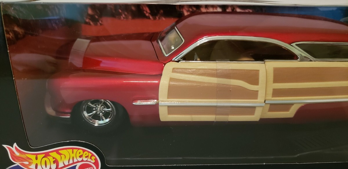 1950 MERCURY WOODIE - Hot Wheels 1:18 Scale Diecast - New In