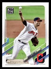 2021 Topps  Adam Plutko #189 Cleveland Indians Baseball Card