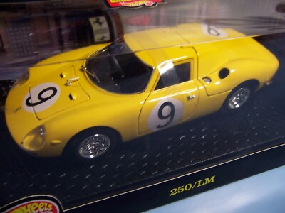 ミニカー 1/18 Hot Wheels Ferrari 250 LM HOT WHEELS FERRARI 250 / LM 1/18 NIB RARE | eBay