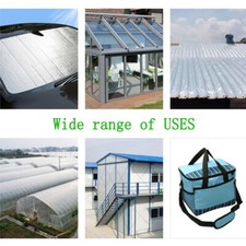 Double Aluminum Shed Foil Reflection Heat Insulation Aluminum Coating Film