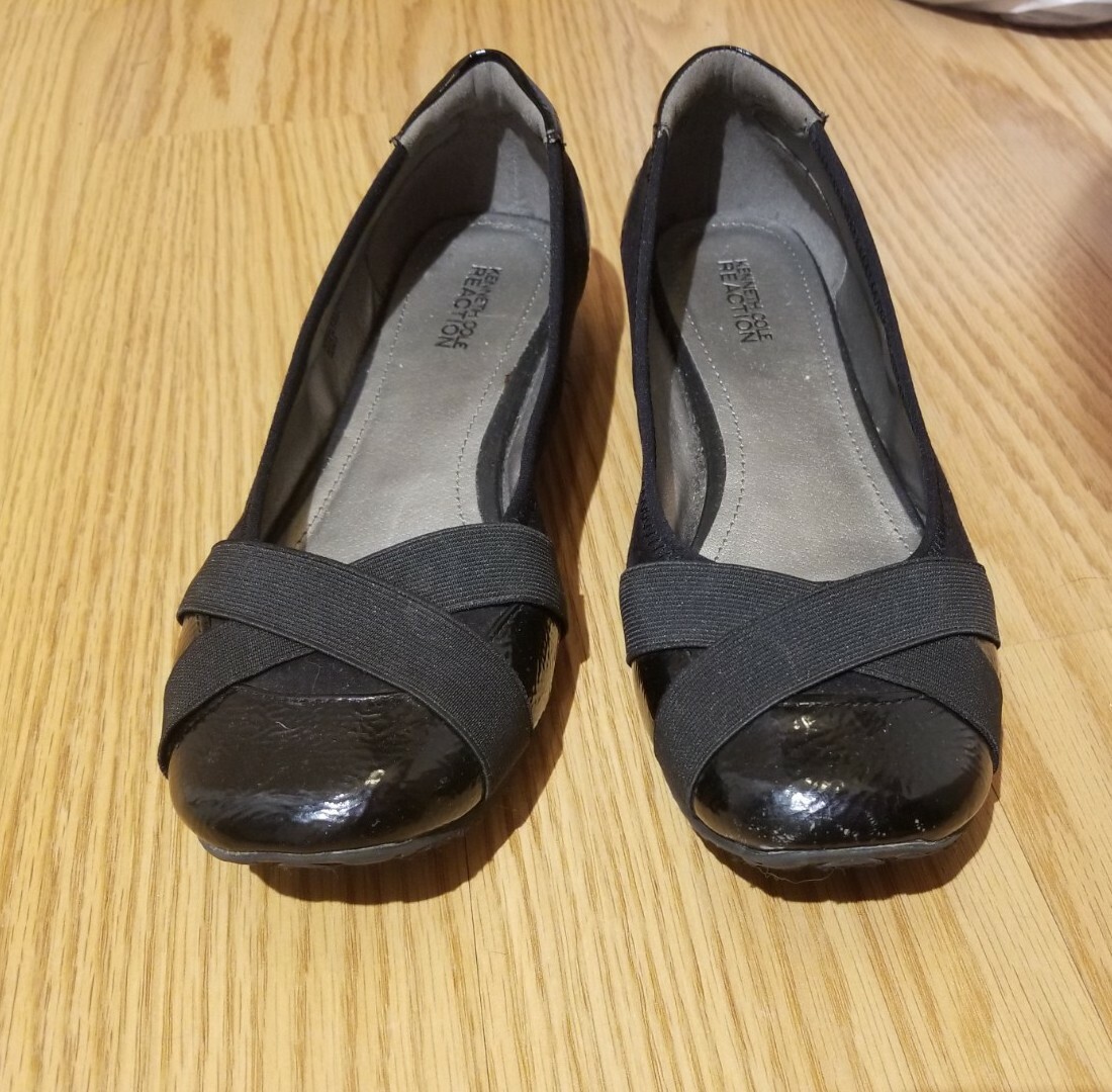 Kenneth Cole Reaction Black Patent 