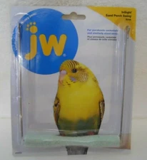 JW Insight Green Sand Perch Swing Small Parakeets Cockatiel Birds New