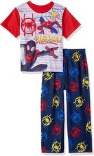 Marvel Spider-Man Boy 2 PC Short Sleeve Pajama Set Size 4 8