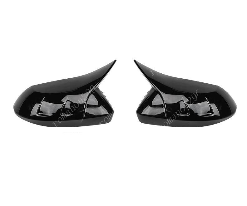 For Toyota Corolla Hatchback 20192020 Glossy Black Rearview Mirror Cover Trim eBay