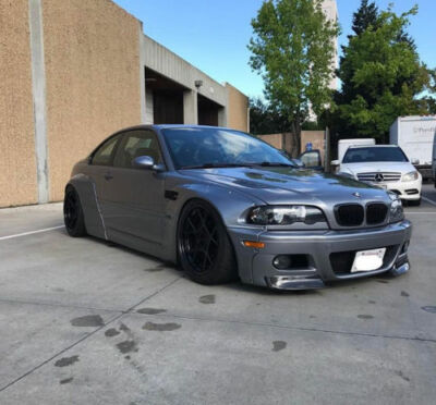 BMW 3 E46 M3 COUPE PDM STYLE WIDEBODY FENDERS ARCHES 6PCS