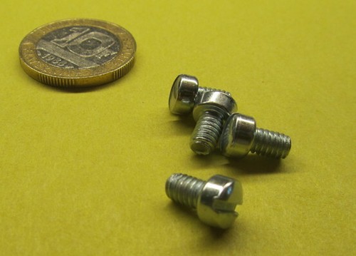 Fillister Head Zinc Steel Slotted Machine Screw 8-32 x 1/4" Length 200 Pcs - Picture 3 of 12