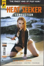 HEAT SEEKER COMBUSTION #1 Model Grace McClung Cosplay Variant Cover  !!!  NM