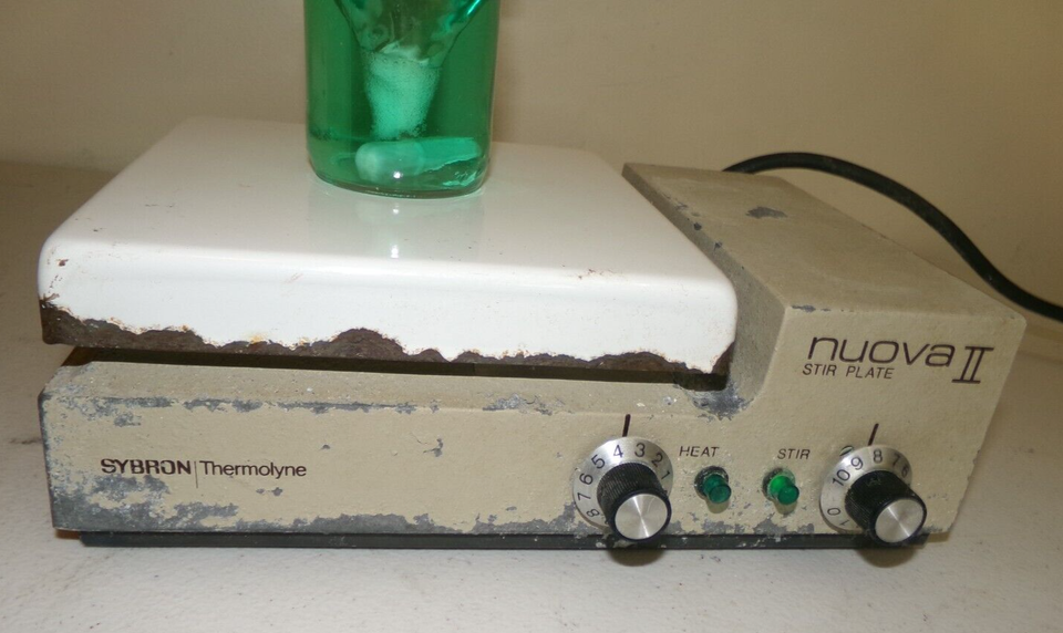 Thermolyne Nuova II stirrer hotplate stirring hot plate heating 2 eBay