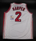 Dylan Harper Signed Autographed Rutgers Knights Basketball Jersey NCAA JSA COA W