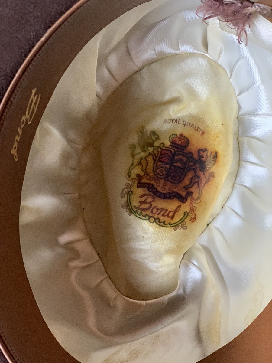 Bond Royal Quality Mid 60s Homburg Hat size 57 | eBay display picture 3