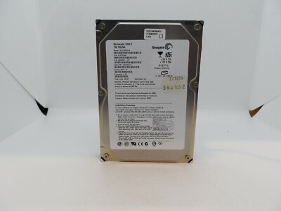 160GB IDE HARD DRIVE SEAGATE BARRACUDA ST3160021A 3.5'' 7200RPM #FP2219