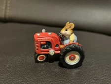 Wee Forest Folk M-133 Field Mouse RED tractor, International Harvester