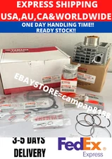 Yamaha TTR110 110E Complete Cylinder Barrel Piston Kit Genuine - EXPRESS SHIP