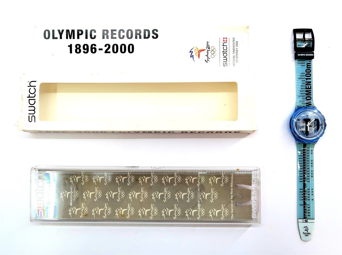 NEW Swatch Scuba Watch TOUCHPAD SDZ104 Olympic Special 2000