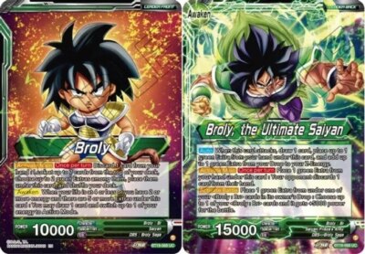 NM-Mint DBS:M Broly // Broly, the Ultimate Saiyan - BT19-068 - UC Fighter's Ambi